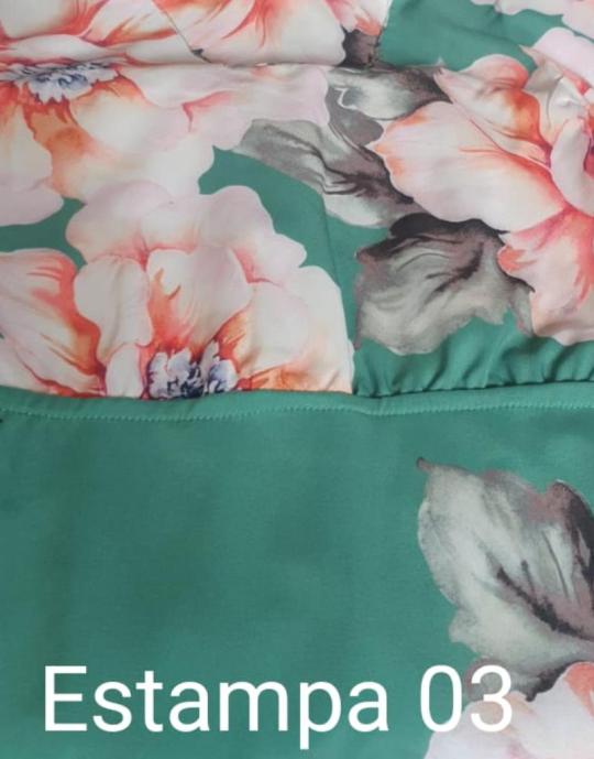 Vestido ref 3117 estampado