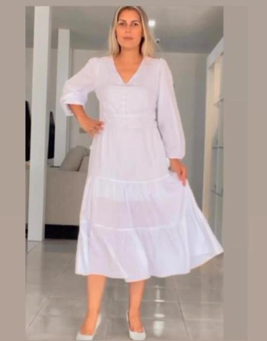 Vestido liso ref 3143